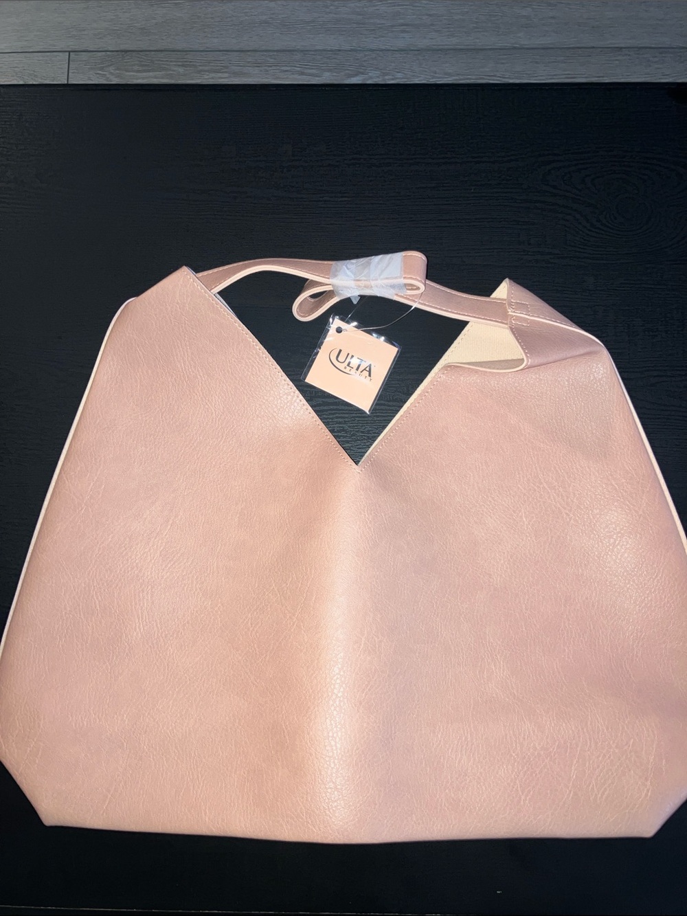 Ulta Beauty Blush Pink Shoulder Tote
